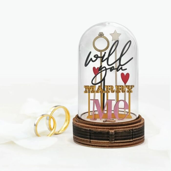 Kloche Marry Me Ring Box Figurine